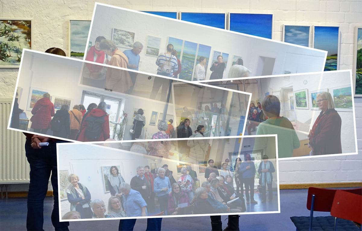 Elena Ustinova Ausstellung Malerei