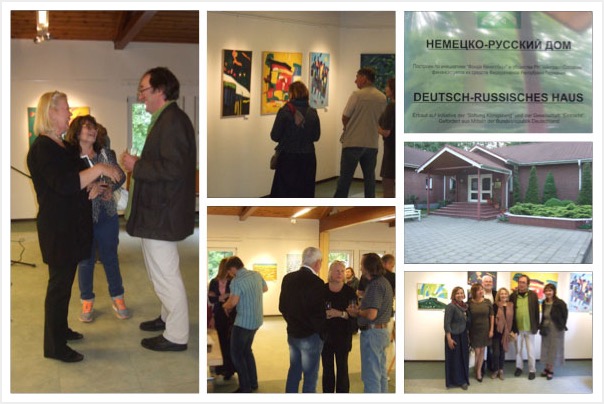 Fotocollage Ausstellung Kaliningrad