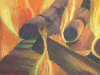 Feuer und Flamme
